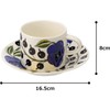 ARABIA 1054177 Arabian Paratyssi Tea Cup & Saucer, Color