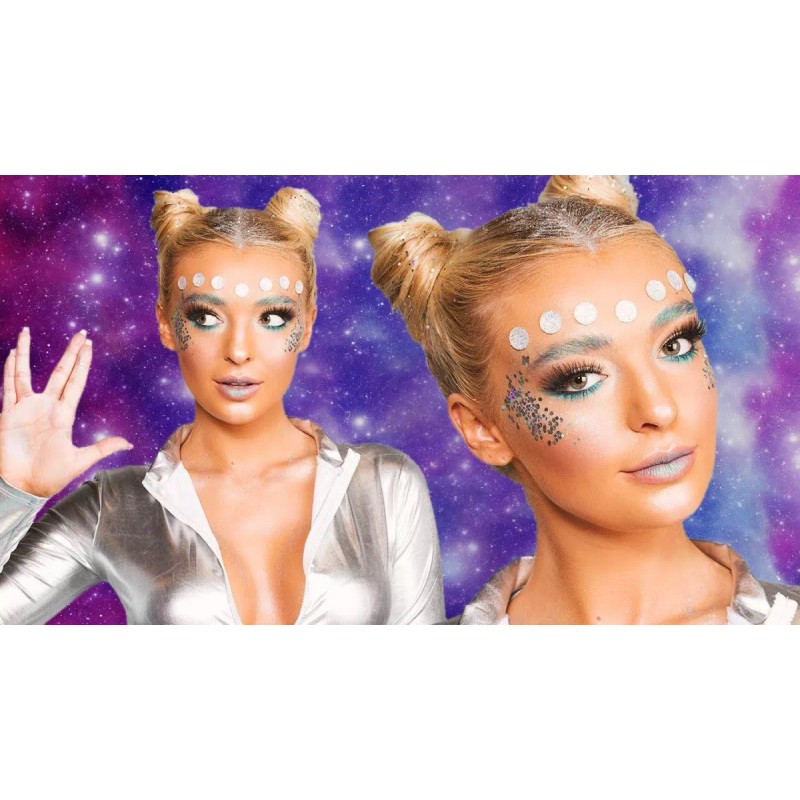 IMethod Brillo Holográfico Lentejuelas Cara Cuerpo Ojo Cabello 6 Pzs