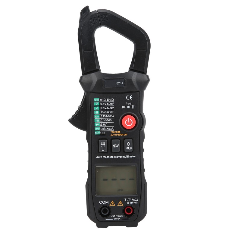 ET8201 600A 600V AC/DC Clamp Meter Intelligent Automatic Identification High