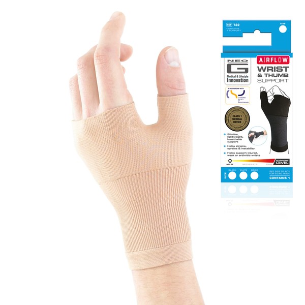 Neo-G Wrist and Thumb Support for Arthritis, Joint Pain, Tendonitis,
