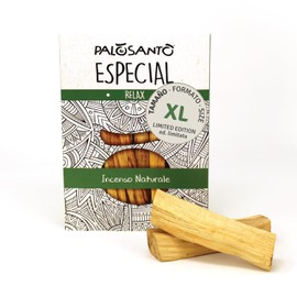 PALOSANTO - Palo Santo Incense Wood Especial Tamaño - Large Incense Sticks from Peru - Intense and Strong Aroma - Original Bursera Graveolens - Pack of 5