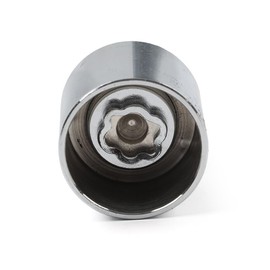 Three T Lirun 1pc Metal Locking Scoket Adaptor Wheel Nut Screw Lug Removal Key Tool I Sliver For Land Rover Models Car