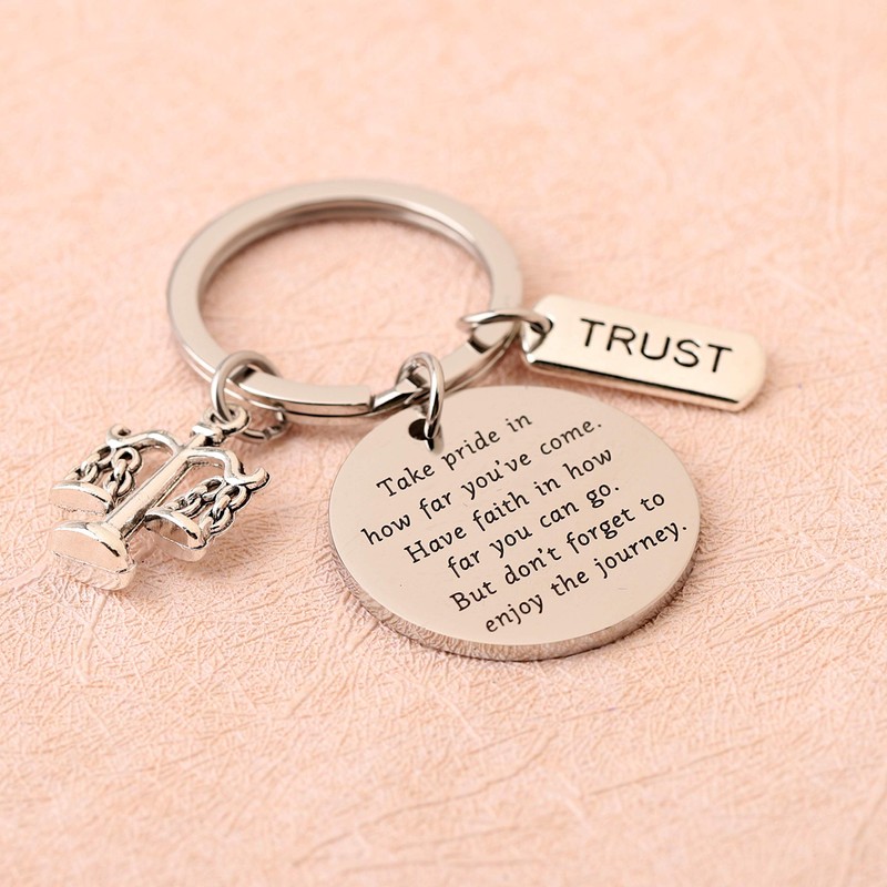 BNQL Lawyer Keychain Law School Graduation Gift Future Lawyer Gifts