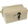 'Kawaii Girl with Ghost ' Canvas Wash Bag/Makeup Case (CS00041036)