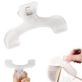 Book Clip, Transparent, Textbook Clip, Eyeball Clip, Plastic, Large, Cute, Stylish, Study Clip, Decorative, Convenient, Durable, Food Storage, Paper, Documents, Stationery, Students, Office Supplies,