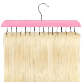 Hair Extension Holder Weft Holder Hair Extension Hanger for Clip Ins Hair Holder Hair Extension Holder for Washing & Styling Hair Extension Storage Hair Extension Organizer Hair Extension Accessories