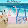 6pcs Shelling Tools for Beach Include Sand Sifter with Extra