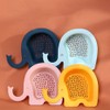 Vctitil Sink Strainer Basket Drain Rack Elephant Shaped Strainer Storage