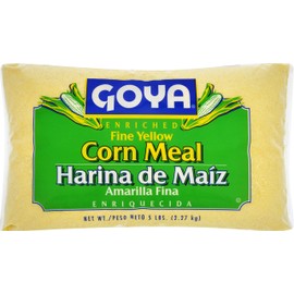 Goya Foods Fine Yellow Corn Meal, 80 Ounce (Pack of 4)