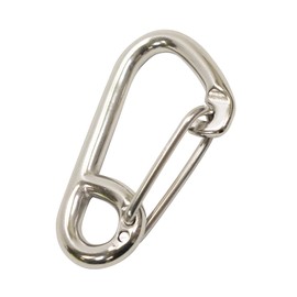 Scuba Choice Boat Marine Clip Stainless Steel Safety Spring Hook Carabiner, 3"