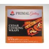 Primal Grilling Cedar Cooking Wraps, 6 x 6 inches, 10 Wraps with Butcher Twine