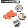 Operitacx 30x2.2mm Love Refrigerator Magnets 10pcs Pack Heart Stickers for