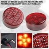 SAUTVS Tail Light for Teryx, LED Red Brake Stop Rear