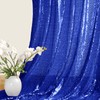 YPDY 5 Yards Royal Blue Sequin Fabric,48 Inch Width by