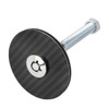 Quick Release, KIMISS 2Pcs Universal Carbon Style Bonnet Cover Lock