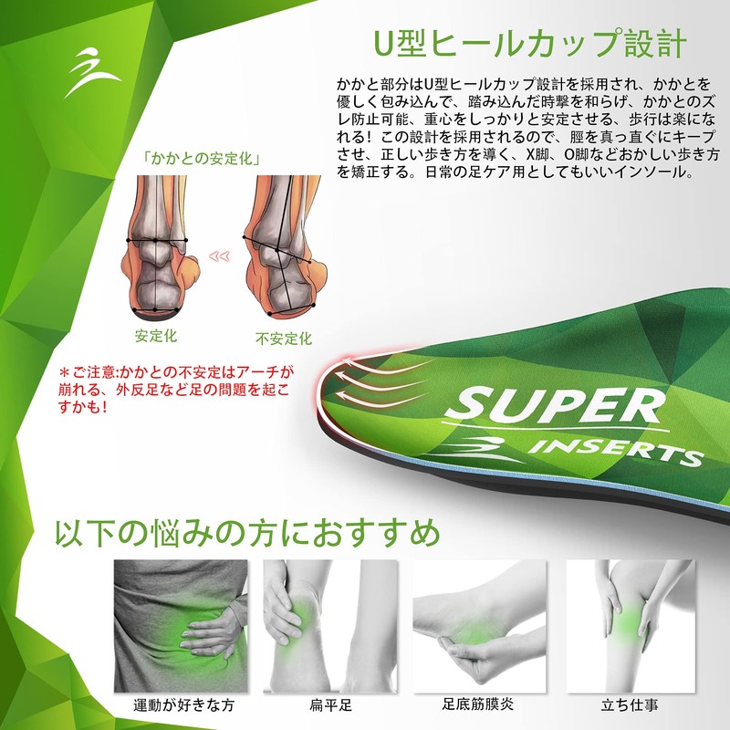 Footbed, Memory Foam, Arch Support, Insole, Plantar Fasciitis, Insole, Shock