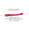 PROGOM Clear Rubber Bands 70mm x 2mm TPU Material Extremely