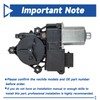 Obaee Power Window Lift Motor Front Left Driver Side Compatible