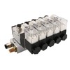 Baomain 5 Space Pneumatic Solenoid Valve 3V210-08 24VDC PT1/4 2