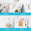 GlobaLink Pack of 6 Suction Cup Hooks, Extra Strong, Vacuum