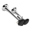 110dB Dual Trumpet Air Horn Loud Electric Horn 12-24V with