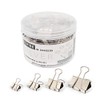 Binder Paper Clips, Assorted Sizes Set (Mini, Small, Medium, Large)