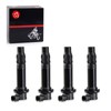 Ignition Coil 4 pcs Compatible with Yamaha YZF-R1 R1 2007