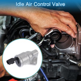 A ABSOPRO Car Idle Air Control Valve for Ford Fiesta 1996-2002 Replace No.1075436 IACV Idle Motor Idle Air Control Valve for Stable Engine Operation