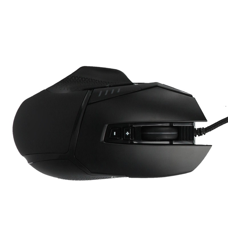 Magic Refiner Wired Gaming Mouse Black 8‑Button USB2.0 Port Ergonomic