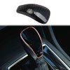 Fewshaw Carbon Fiber Style Center Console Gear Shift Knob Cover
