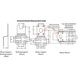 OneGrill Heavy Duty Chrome Steel Universal Grill Rotisserie Kit with 13 Watt 50 lb. Stainless Electric Motor - 45 Inch X 1/2 Inch Hexagon Spit Rod (Grills Up to 38 Inches Wide) NOT for Weber