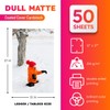 Dull 80lb Cover Digital Low Gloss Cardstock, Double Sided C2S,