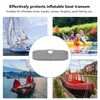 Marine Transom Support Plate, Lightweight PVC Motor Mount Transom Plate,