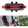 Car-Parment Lampara Luz Led Colores Bicicleta Recargable Trasera Delante