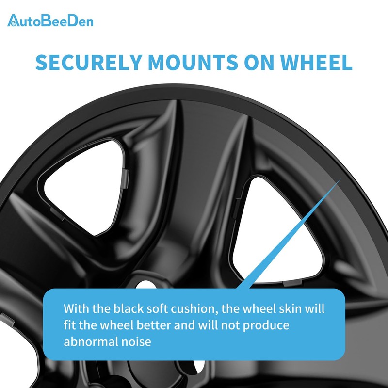 4-Pack 17 inch Wheel Skins Compatible with Toyota RAV4 2006