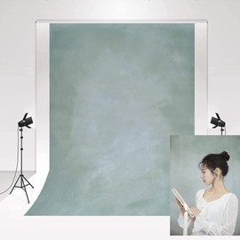 Kate Photo Studio Background Light Green 1.5 x 2.2 m / 5 x 7 ft Art Textured Photography Background Magazine Portrait Photography Accessories Wedding Photo Booth Christening Decoration Props