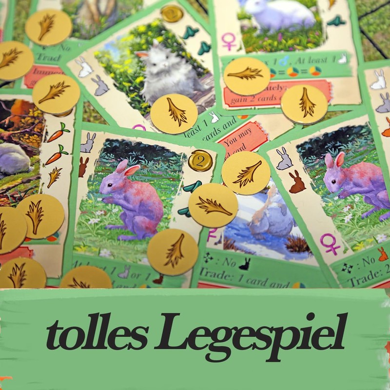 Kobold Spieleverlag Rabbit – A Smart Tile Game for on