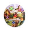 Sticky Ball Board Foldable Dart Board with LED 8 Mode