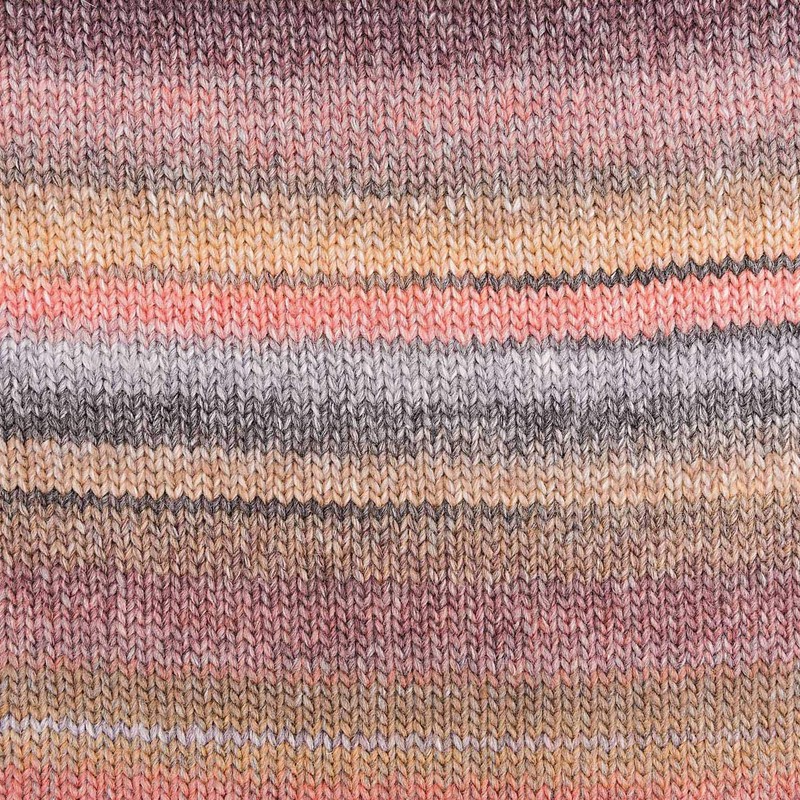 Wool Rico Creativ 90m 50g Washable - Gray/Pink