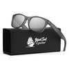 Black Sail Eyewear – wayfarer Frame UV400 7 Layer Polarized