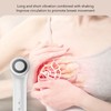 Handheld Breast Massager 3 Microcurrent 3 Temperature Red Lighting Electric