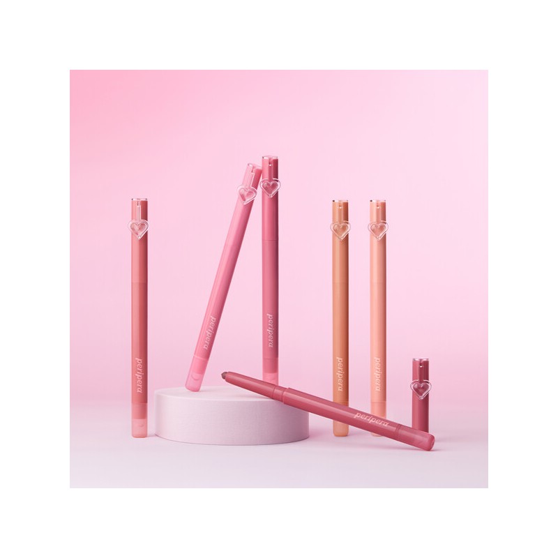 2EA Peripera Puppy Plumping Dew Puppy Line Cover Lip Pencil