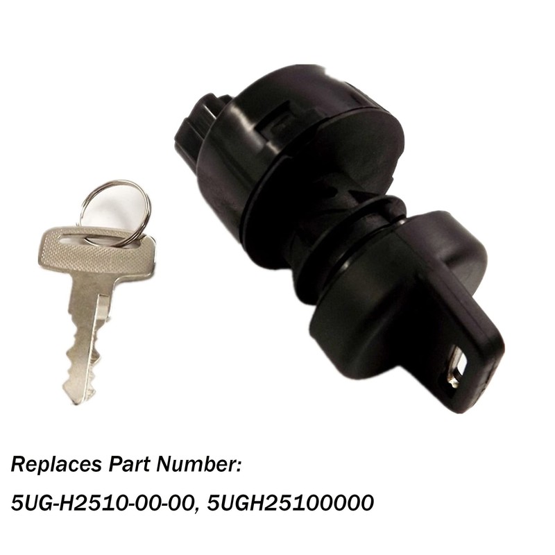 Silscvtt Ignition Switch with Key Replacement for Yamaha Rhino 450