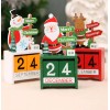 Christmas-Online Calendario Adorno Navideño Madera Escritorio Hogar + Regalo