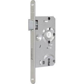 BKS Mortise Lock 0215 BB-Rounded DIN Left 20 mm Steel Nickel Silver