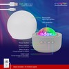 Enbrighten Aurora Crystal-Ball Galaxy Projector – Space, Nebula & Star