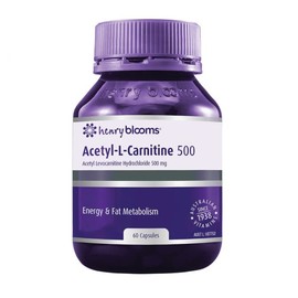 Henry Blooms Buy Henry Blooms Acetyl L Carnitine 500mg 60 Vege Capsules Online