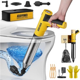 Alloyman Electric Toilet Plunger