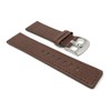 Bandini 28mm Mens Genuine Leather Watch Band Strap - Brown