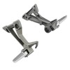 TCT-MOTORPARTS Passenger Foot Peg Rest Bracket Rearsets Fit For Kawasaki